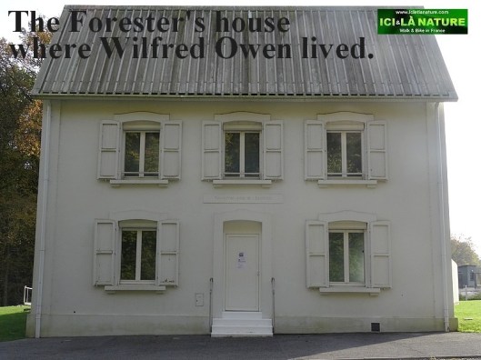 72-wilfred owen letter mother forester's house northern france