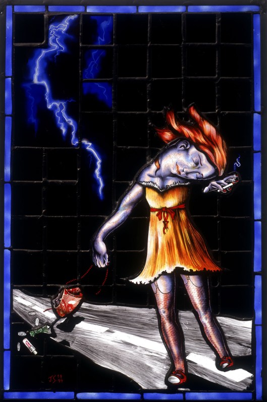 glass MEMORIES OF A CHILD PROSTITUTE