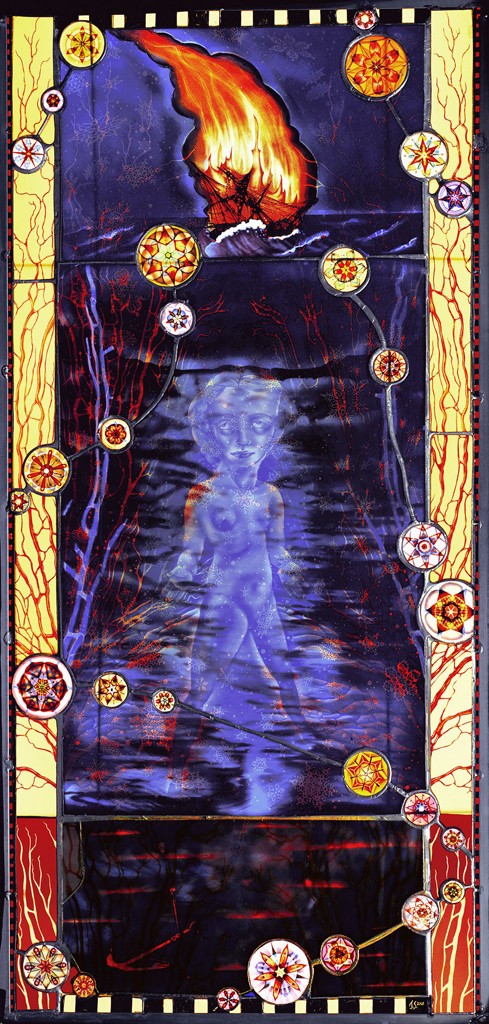 glass WRECK OF THE ISABELLE A